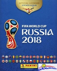 2018 Panini World Cup Russia PINK International Collectors Album with 80 Pages!