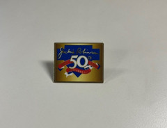 Jackie Robinson Pin 50th Anniversary Baseball MLB Dodgers 1947-1997 Rectangular