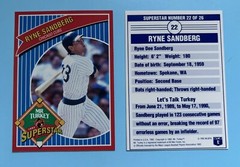 U Pick 1992 Mr. Turkey — Regular and Oversized promo — tough oddball food issue
