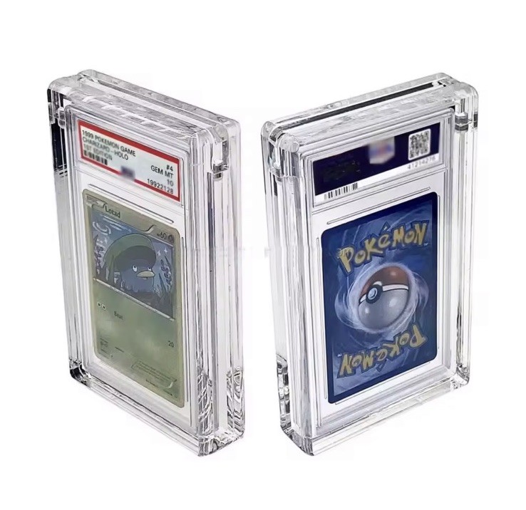 PSA Graded Magnetic Acrylic Protector For PSA Slabs 35pt — No Card Included