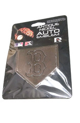 Boston Red Sox Antique Nickel MLB Baseball Auto Emblem Team Logo Sports Licensed