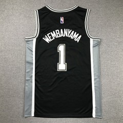 Free tax New 2026 Men’s #1 Wembanyama #5 Embroidered Jersey 9 colors SIZE S-2XL