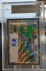 2024 Leaf Metal — KJ Bolden — SO MONEY BLACK WAVE Slabbed Auto 1/1 FSU