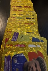 2026 PANINI WORLD CUP GOLD Crumple Stickers SINGLES — PICK & COMPLETE SET