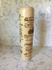 LUMBERLAND Wood Bat Mug 2018 Los Angeles Dodgers MLB 12 ounces HARD TO FIND