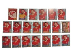 Panini FIFA World Cup 2026 Team Set Türkei Alle 20 Sticker Full TUR Sticker Book