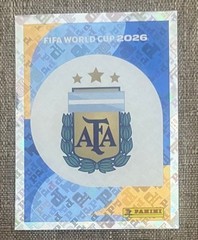 Panini FIFA World Cup 2026 ARG 1 Argentina Team Badge Sticker Club Logo MINT