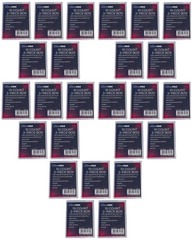 25 Ultra Pro 10 Count Clear 2-Piece Card Storage Boxes New Case Sport Trading