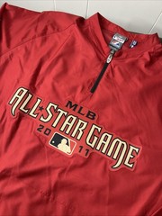 Arizona Diamondbacks Majestic Dugout Jacket Purchased at ASG 11 Sz XL worn Once