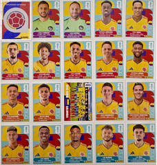 2026 Panini FIFA World Cup Stickers Columbia #COL1-#COL20 YOU PICK