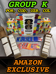 2026 Panini FIFA World Cup Stickers — PICK STICKERS — Group K | #POR1 — #COL20