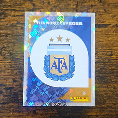 Panini FIFA World Cup 2026 Argentina ARG 1 Crest/Logo Hologram Sticker