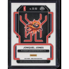 2022 Panini Prizm WNBA #SG-JQJ Jonquel Jones Signatures