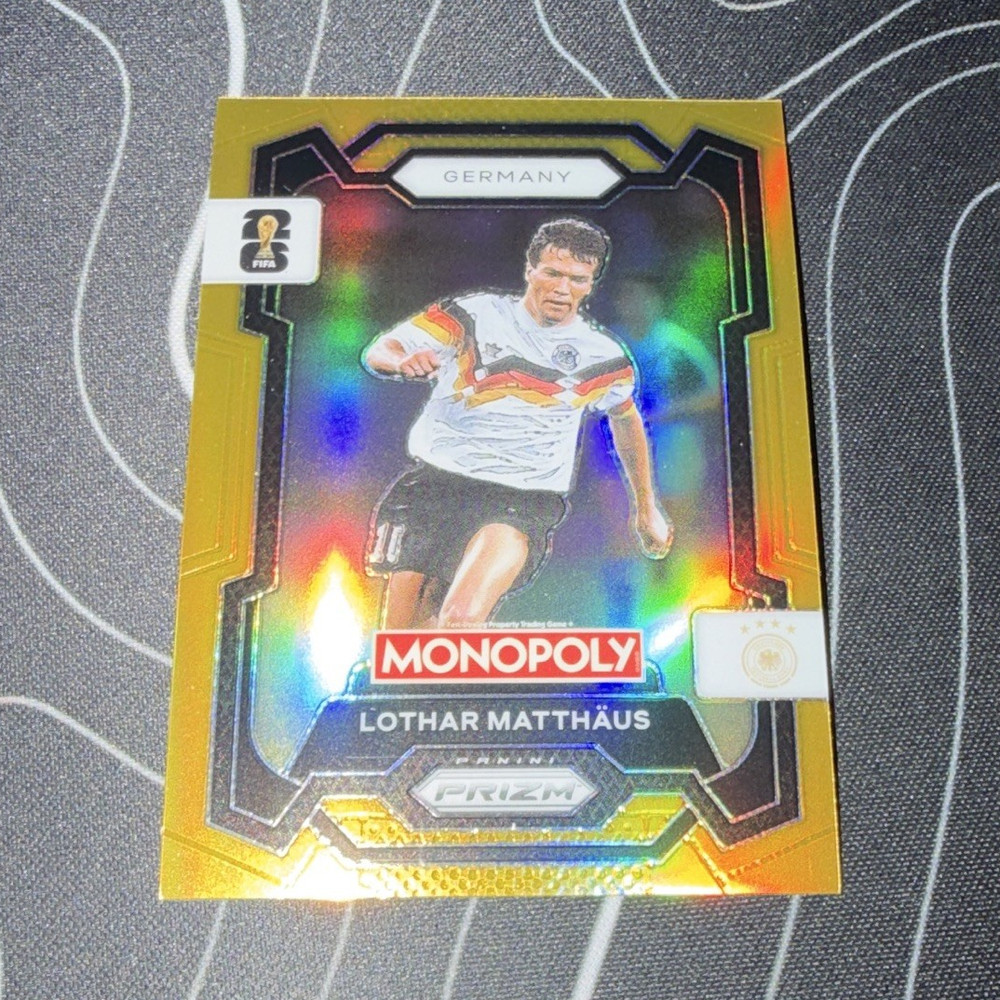 Panini Prizm Monopoly FIFA World Cup 2026 Lothar Matthäus Germany #64 /49