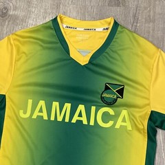 Jamaica Adidas Dri-Fit Soccer Football Jersey# 10 «NO PROBLEM» Mens Small