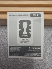 2026 Panini FIFA World Cup Sticker Belgium #BEL1 Emblem Logo Badge Foil