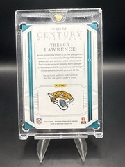 2023 National Treasures- Century Materials Trevor Lawrence NFL Shield /1 Jaguars