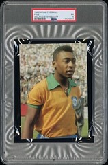 RARE💎1966 PELE ARAL FUSSBALL WELTMEISTERSCHAFT PSA 5 ONLY 4 HIGHER GRADES topps