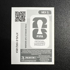 2026 Panini FIFA World Cup USA Sticker Mexico Logo Crest Foil MEX1