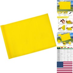 Lightweight 420D Nylon Golf Flag with Sleeve — 20″L x 14″H for Easy Setup