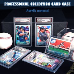 Empty Graded Card Holder PSA Style for 35pt Trading Sports Cards Protector Case