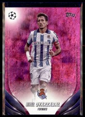 2023-24 Topps Uefa Club Competitions Pink Speckle Mikel Oyarzabal Croatia 94