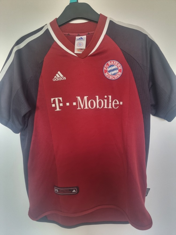 Adidas Bayern Munich 2002/03 Home Shirt (M) | Vintage Climalite Jersey | Signed