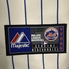 New York Mets Majestic David Wright #5 Mens Jersey Pinstripes