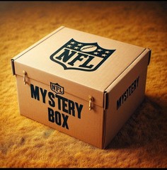 NFL Case Hit Mystery Card Box w/ 10 Autographs & 10 #’d cards and a sealed pack