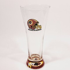 NFL Washington Redskins 10oz. Pilsner Beer Pub Glass