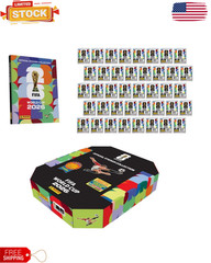 PANINI Soccer FIFA WORLD CUP 2026 Sticker Stadium Box 40 Packs Hard Cover Album