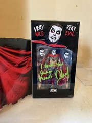 Jazwares AEW Ringside Exclusive Danhausen Custom Autograph