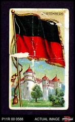 1911 Flags of All Nations T59 Wurtemberg 1 — POOR