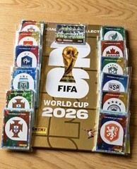 ALBUM WORLD CUP 2026 PANINI HARDCOVER GOLD + Full Set (NO COCA COLA STICKERS