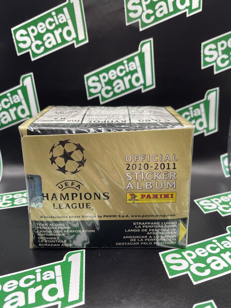 2010-2011 Panini UEFA Champions League Box 50 Stickers Packs Factory Sealed