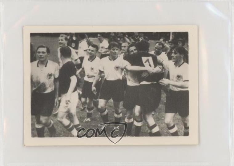 1954 Kiddy Fussball Weltmeisterschaft Vogelsabg-Tabak Back #71 10pr