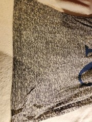 Nike Royals Merchandise Womens Shirt Size L, Slim Fit, Sheer Material, Grey+Blue