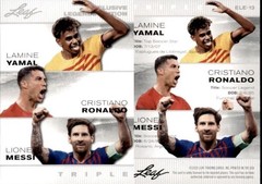 Lot Of 2 Cards Messi, Yamal , Mbappe, Ronaldo