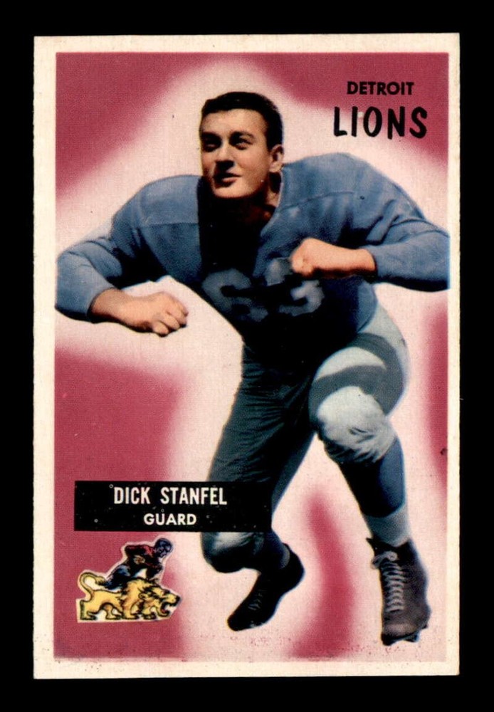1955 Bowman #36 Dick Stanfel RC EXMT X3253798