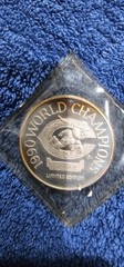1990 Cincinnati Reds World Series Champions 1 oz .999 Silver Round Limited Editi