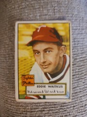 1952 Topps Set-Break #158 Eddie Waitkus GOOD «The Natural » Movie