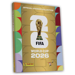 2026 Panini FIFA World Cup 2026 Stickers Hardcover Album and 50 packet BOX