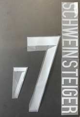 Name&Number Set For Germany World Cup 2014 National Home/Away Football Soccer