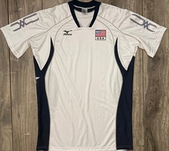 BLANK Mizuno Mens USA Volleyball National Olympic Team Issued Indoor Game Jersey