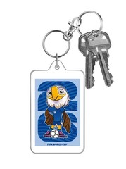 2026 Soccer World Cup Keychain Choose Pick Mascot Country USA Mexico Canada
