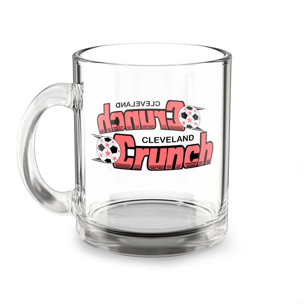 Cleveland Crunch Glass Mug 10oz — MISL Soccer Team