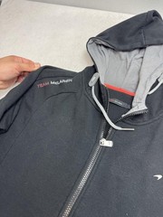 Team McLaren Hoodie Jacket Mens Large Black Formula 1 Racing Full Zip