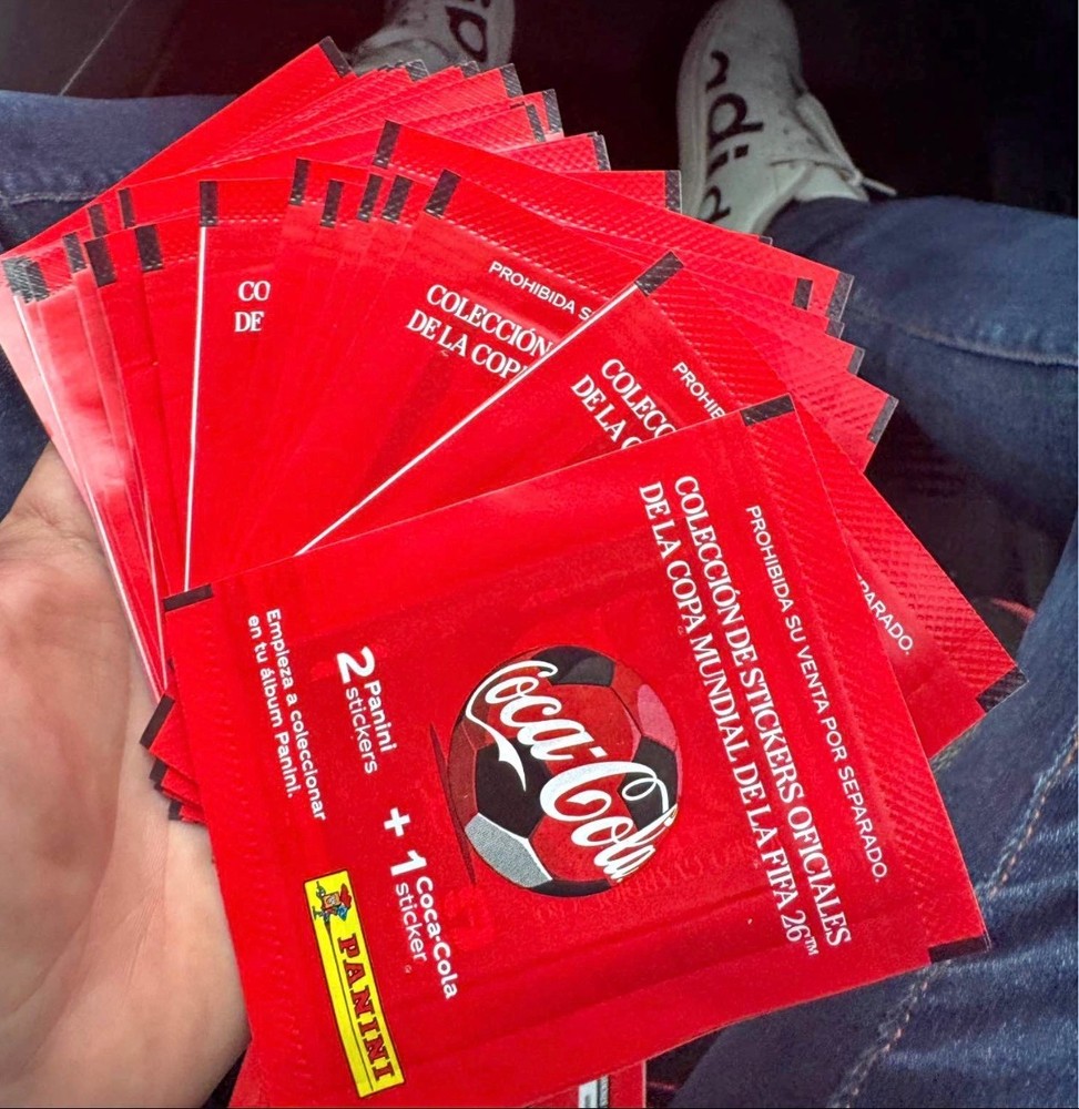 Panini World Cup 2026 Coca-Cola Sealed Pack Latam Edition