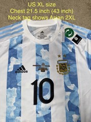 BNWT Argentina 2021 Copa America Final Player Issue #10 Messi shirt “US XL”