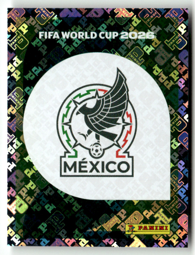 Panini 2026 World Cup America Sticker No. Mex 1 Mexico Emblem Logo